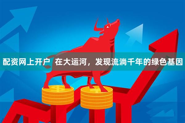 配资网上开户  在大运河，发现流淌千年的绿色基因