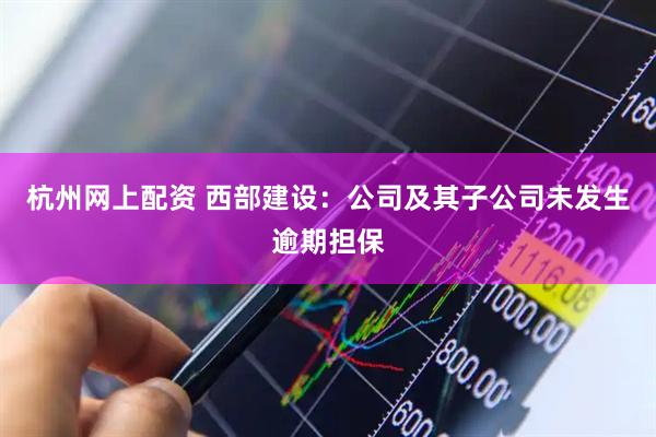 杭州网上配资 西部建设：公司及其子公司未发生逾期担保