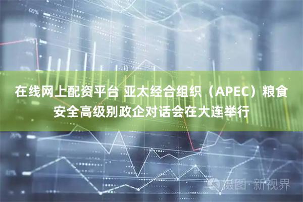 在线网上配资平台 亚太经合组织（APEC）粮食安全高级别政企对话会在大连举行